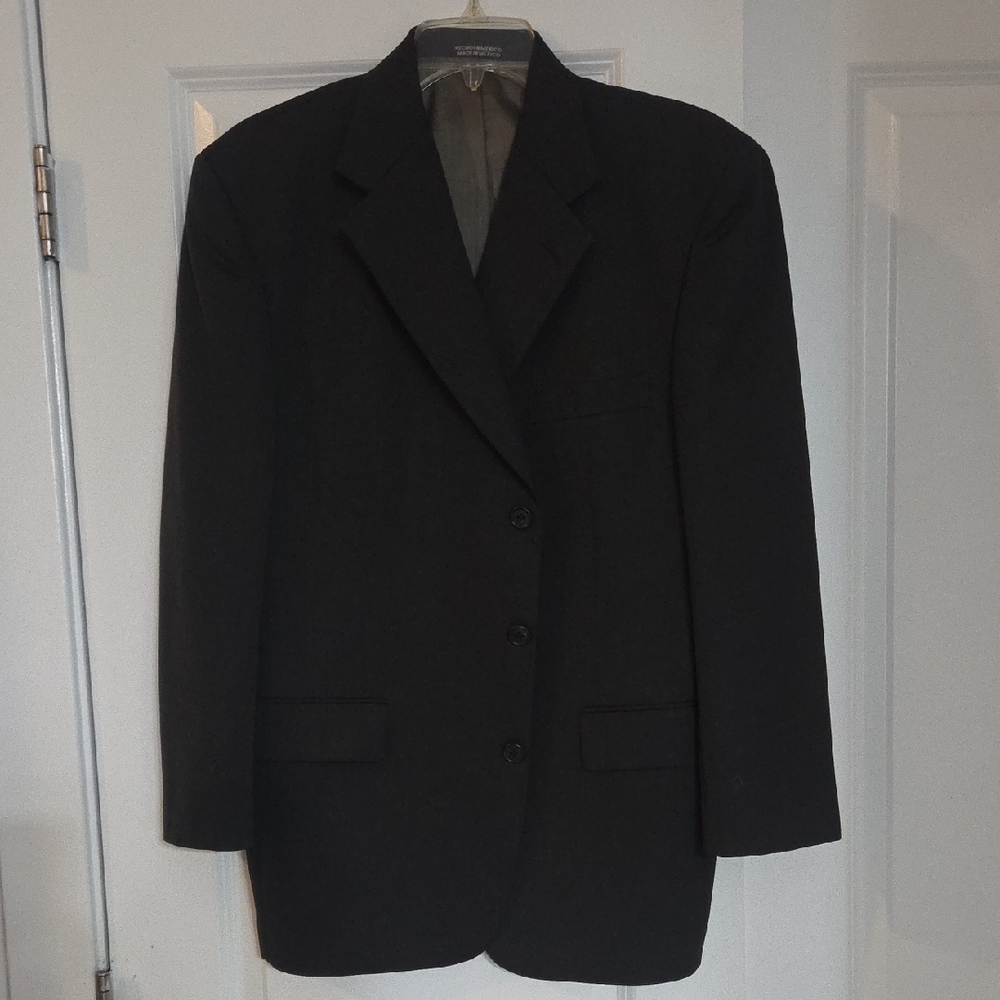 Stafford 100% Handstooth Wool Suit Jacket. 40S. Retails For Up To $260 (See Pic)
